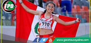 Cayetana Chirinos gana primera medalla de oro para Perú en Iberoamericano de atletismo