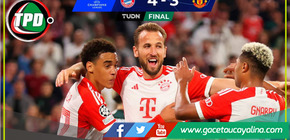 Un emocionante despliegue de anotaciones: Bayern venció a Manchester United 4-3 en la Champions League.