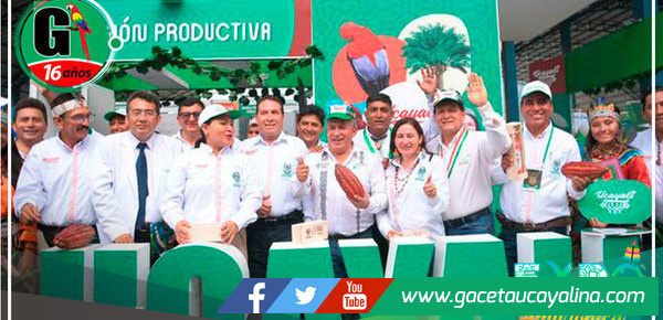 Gobernador de Ucayali Inaugura Stands de Productores en Expo Amazónica 2023