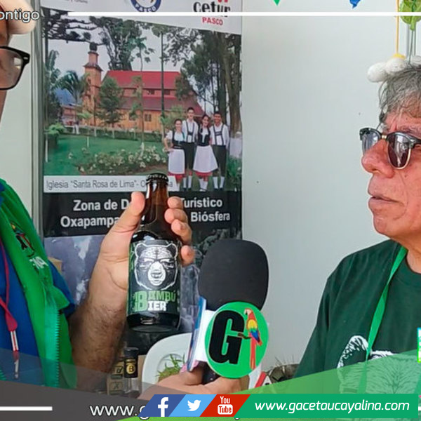 Cerveza de Bambú de Oxapampa arrasa en la Expo Amazónica 2023