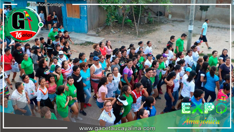 San Martín: Con tradicional “pandilla” Juanjuí inició celebración en honor a Virgen de las Mercedes