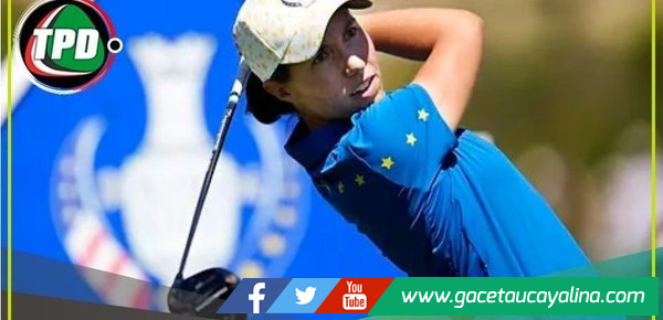  Carlota Ciganda, la destacada jugadora que asegura la Solheim Cup para el equipo europeo por segunda vez consecutiva.
