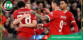 Liverpool clasifica a los octavos de final de la Carabao Cup tras vencer al Leicester