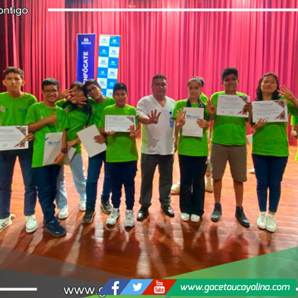 EsSalud Ucayali reconoció a 90 jóvenes líderes que son parte del programa ‘Enfócate adolescente’