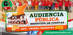 Municipalidad provincial de Ucayali convoca a Audiencia Pública de Rendicion de Cuentas 