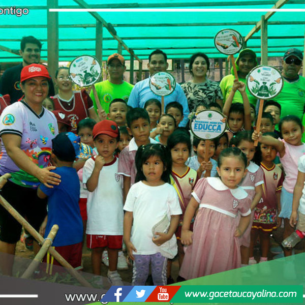 Municipio de Atalaya impulsa educación ambiental: Niños visitan vivero forestal y aprenden sobre la importancia de los árboles