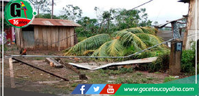 Vraem: Fuertes vientos y lluvias torrenciales dejan sin luz a varias comunidades 