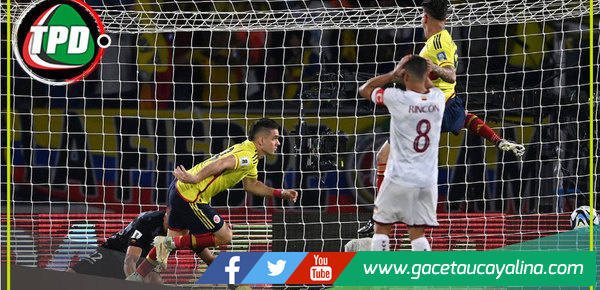 Colombia venció por 1 a 0 a Venezuela por las Clasificatorias Conmebol 