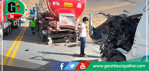 Trágica Colisión entre Minivan y Camión Cisterna en Carretera Central deja Cinco Muertos 