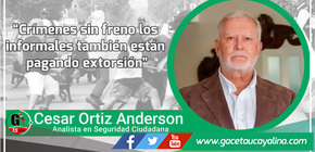 Crímenes sin freno los informales también están pagando extorsión