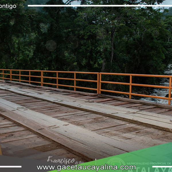 Acto de Compromiso: Municipalidades Trabajan en Conjunto para Refaccionar Importante Puente en Oventeni