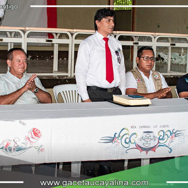 Alcalde Francisco de Asís Mendoza de Souza reconoce el esfuerzo en la Clausura del Año Escolar 2023