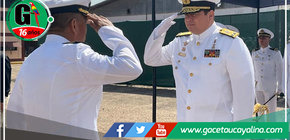 Contralmirante Giancarlo PINTO Vindrola lidera la Cuarta Zona Naval en ceremonia de relevancia institucional