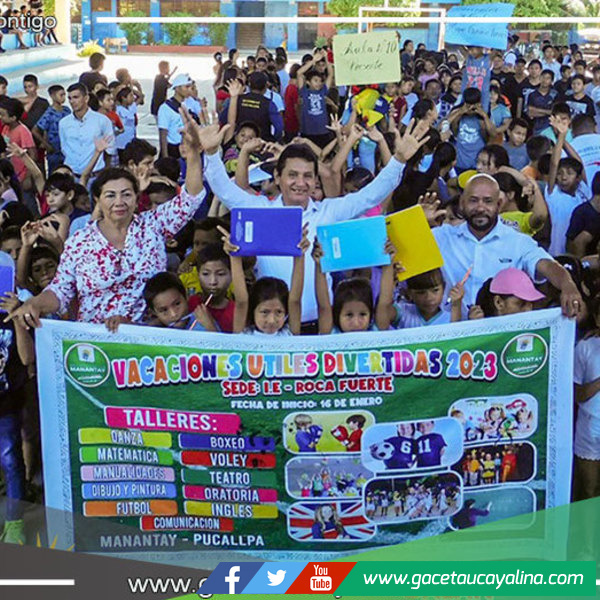 Manantay lanza programa gratuito "Divertiútiles" con cursos científicos, artísticos y deportivos