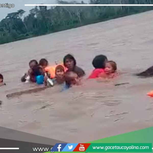 Emergencia en el Río Ucayali: Familia y Menores de Edad Salvan Milagrosamente de Ahogarse