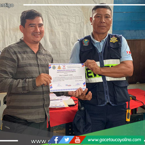 Alcalde Manuel Arévalo Mogrovejo Destaca Compromiso y Responsabilidad en Reconocimiento al CODISEC