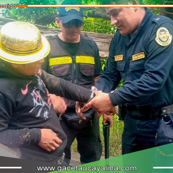 Operativo exitoso: Detenido por requisitoria en construcción abandonada de Manantay