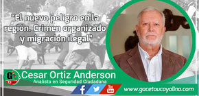 El nuevo peligro en la región. Crimen organizado y migración ilegal