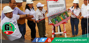 Edgar Rengifo Dávila, en representación de Roger Galán Torres, lidera inauguración junto a autoridades locales y ministra de Ambiente