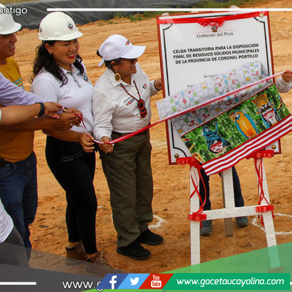 Edgar Rengifo Dávila, en representación de Roger Galán Torres, lidera inauguración junto a autoridades locales y ministra de Ambiente