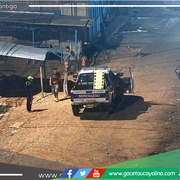 Serenazgo intervino a sujeto que intentó apropiarse de partes de un vehículo menor en Jr. 9 de diciembre