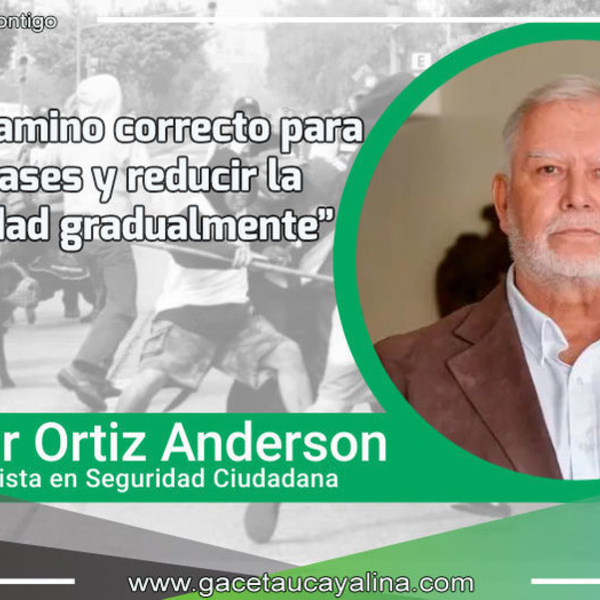 Existe el camino correcto para sentar bases y reducir la criminalidad gradualmente