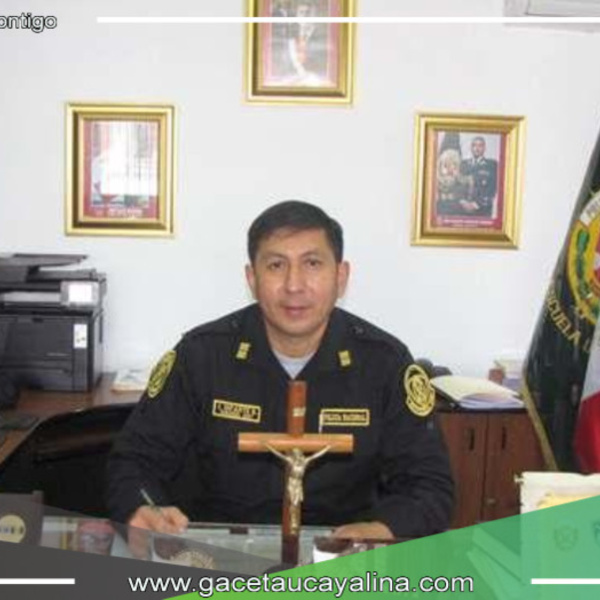 Designan nuevo jefe policial de Madre de Dios