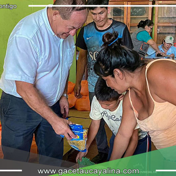 Municipalidad de Atalaya Distribuye Alimentos a Comedores Populares y Adultos Mayores