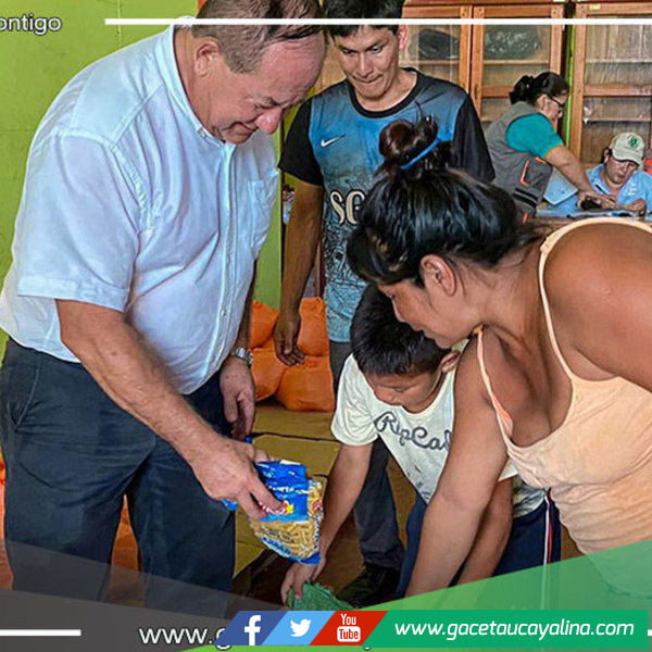 Municipalidad de Atalaya Distribuye Alimentos a Comedores Populares y Adultos Mayores