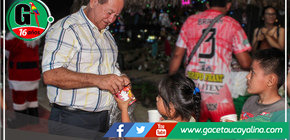 La Municipalidad de Atalaya, liderada por el alcalde Francisco de Asis Mendoza de Souza, celebra Bajada de Reyes