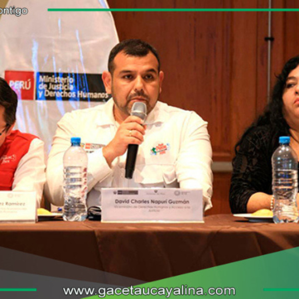 Ucayali refuerza protección a defensores de derechos humanos en segunda mesa regional