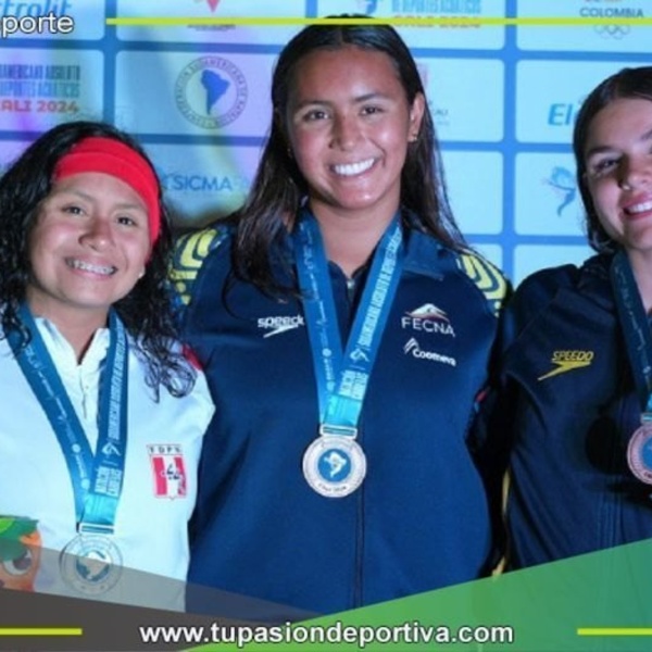 Perú ganó 13 medallas en Sudamericano de Deportes Acuáticos Cali 2024