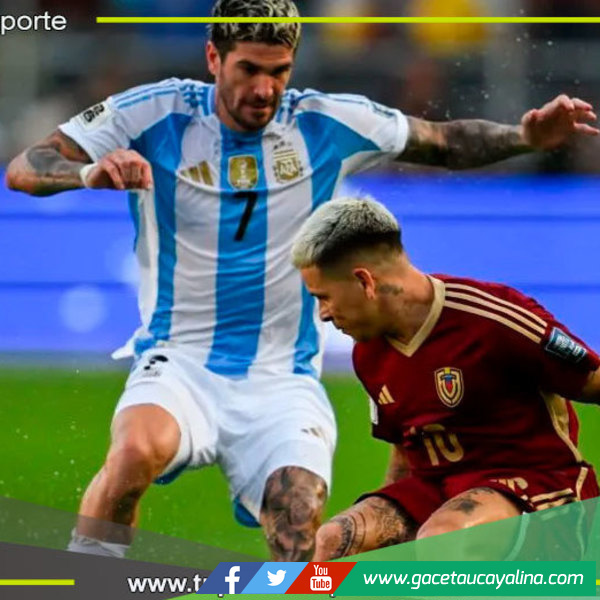 Empate entre Venezuela y Argentina por las Eliminatorias al Mundial 2026