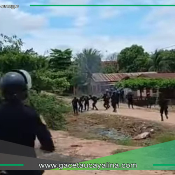 PNP y comunidad enfrentados