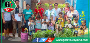 Municipalidad de Atalaya fomenta áreas verdes en escuelas locales