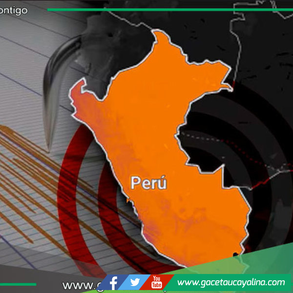 Sismo de 4.4 sacude Pucallpa