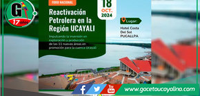 Ucayali busca reactivar industria petrolera