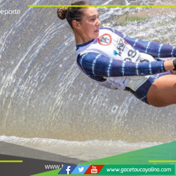 Cristhiana de Osma gana medalla de oro en Panamericano de esquí acuático