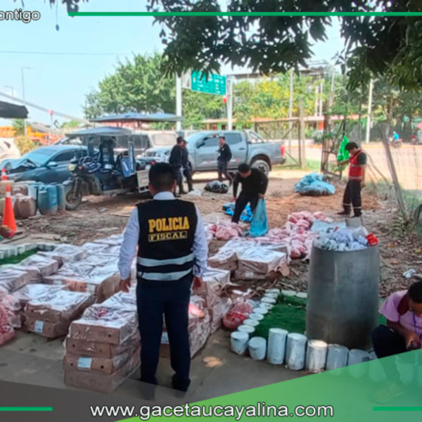 Incautan gran cantidad de mercadería de dudosa procedencia en Madre de Dios
