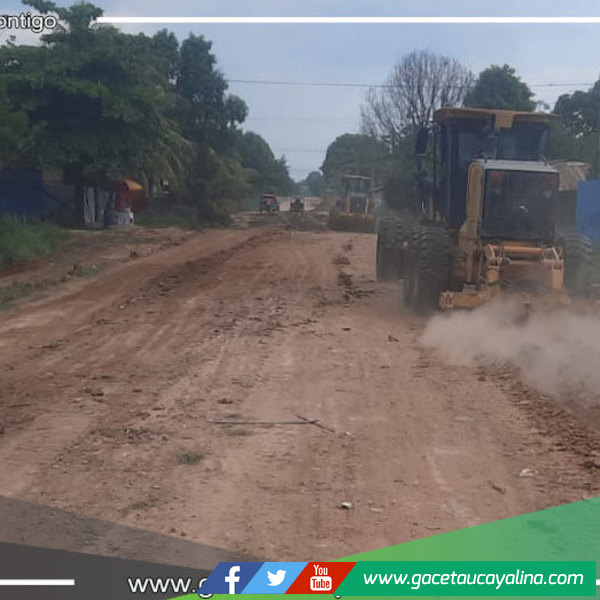 Municipalidad de Coronel Portillo refuerza mantenimiento vial y drenaje