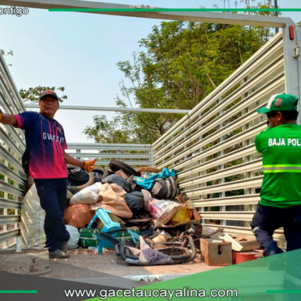 ¡Juntos contra el dengue! En San Martín destruyen más de 11 toneladas de inservibles 