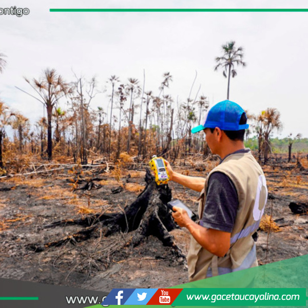 OEFA coloca equipos para supervisar calidad de aire en zonas afectadas por incendios forestales