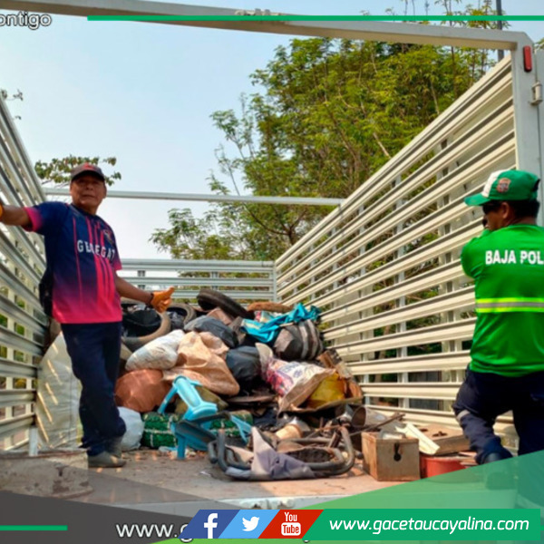 ¡Juntos contra el dengue! En San Martín destruyen más de 11 toneladas de inservibles 