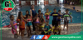 Coronel Portillo lanza Academia de Natación para jóvenes