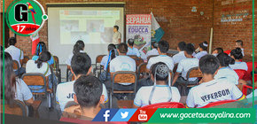 Promotores escolares fortalecen su compromiso con el medio ambiente en Sepahua