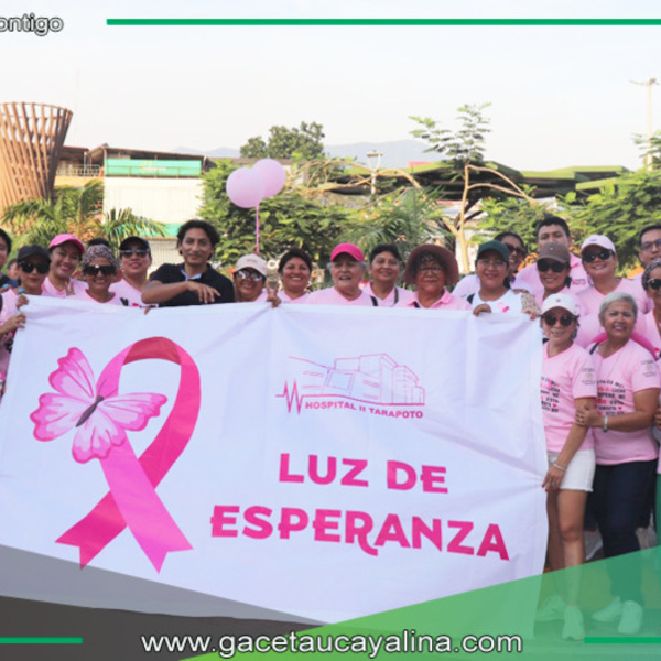 Goresam y Hospital II – 2 Tarapoto enfatizan acciones de lucha contra el cáncer