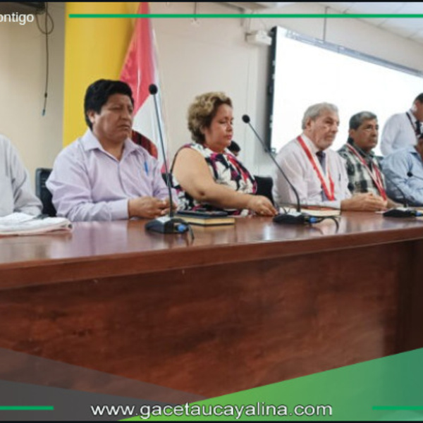 Asamblea de la Universidad Nacional Intercultural de la Amazonía.