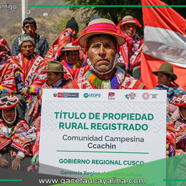 Midagri entrega más de 74 mil títulos de propiedad gratuitos a agricultores