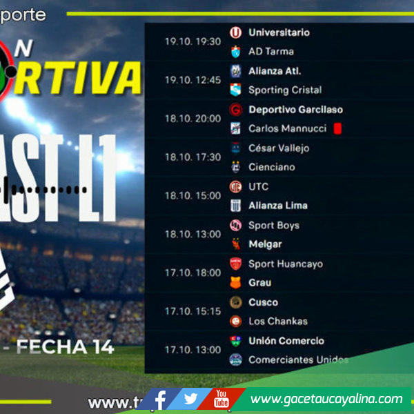 Los Titulares más resaltantes de la jornada del día de hoy 21 de octubre