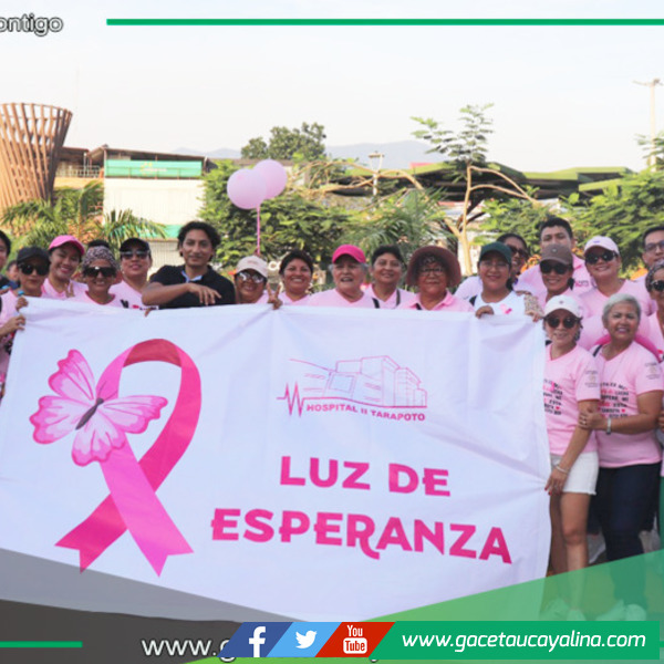 Goresam y Hospital II – 2 Tarapoto enfatizan acciones de lucha contra el cáncer